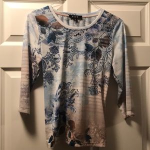 Paisley watercolor tea